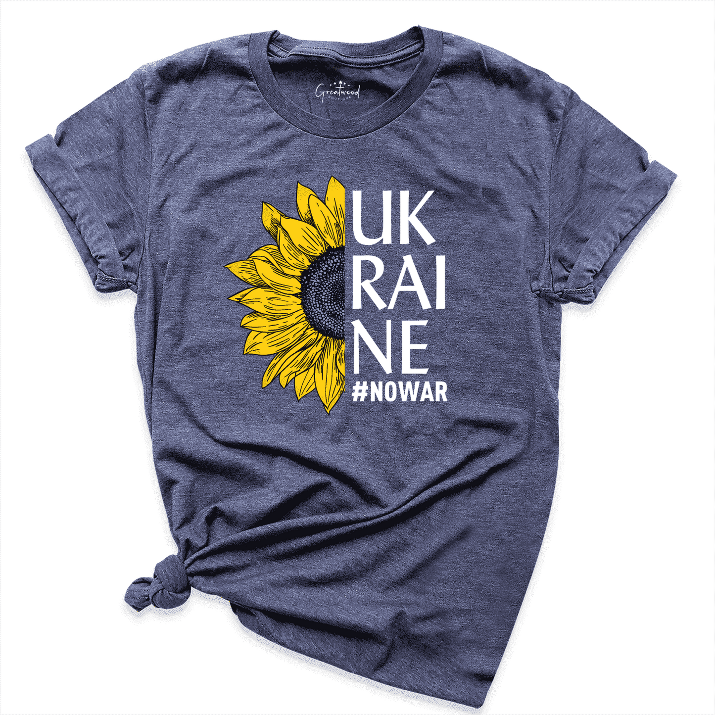 Ukraine Shirt Navy - Greatwood Boutique