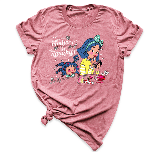 Like Mother Like Daughter Shirt Mauve - Greatwood Boutique