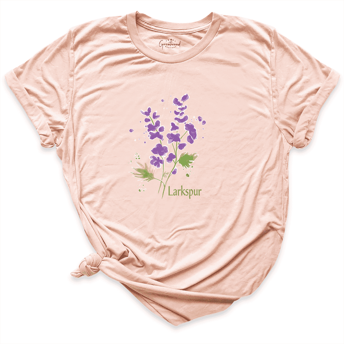 Larkspur Shirt Peach - Greatwood Boutique