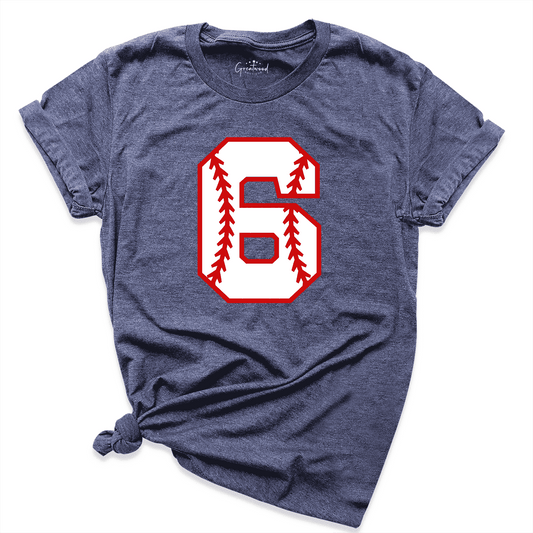 Softball Numbers Shirt Navy - Greatwood Boutique