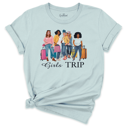 Girls Trip Shirt Blue - Greatwood Boutique