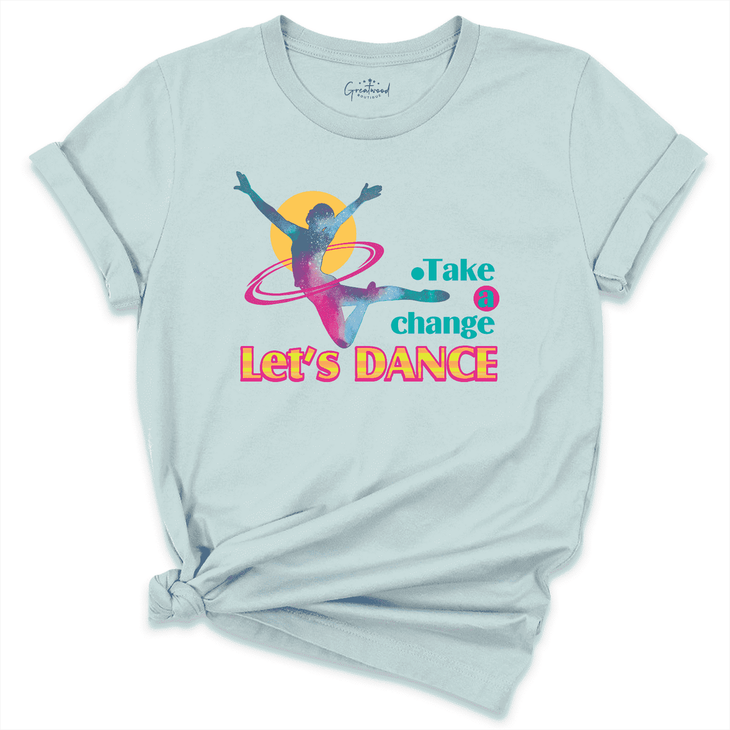 Let’s Dance Shirt Blue - Greatwood Boutigue