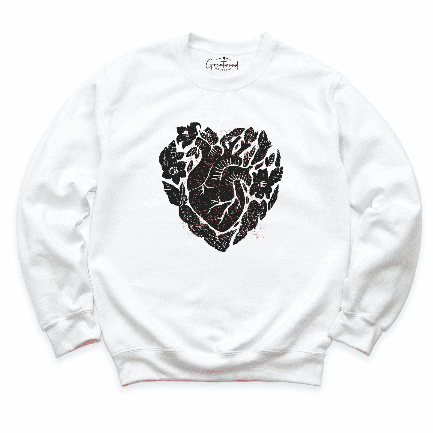 Floral Heart Sweatshirt