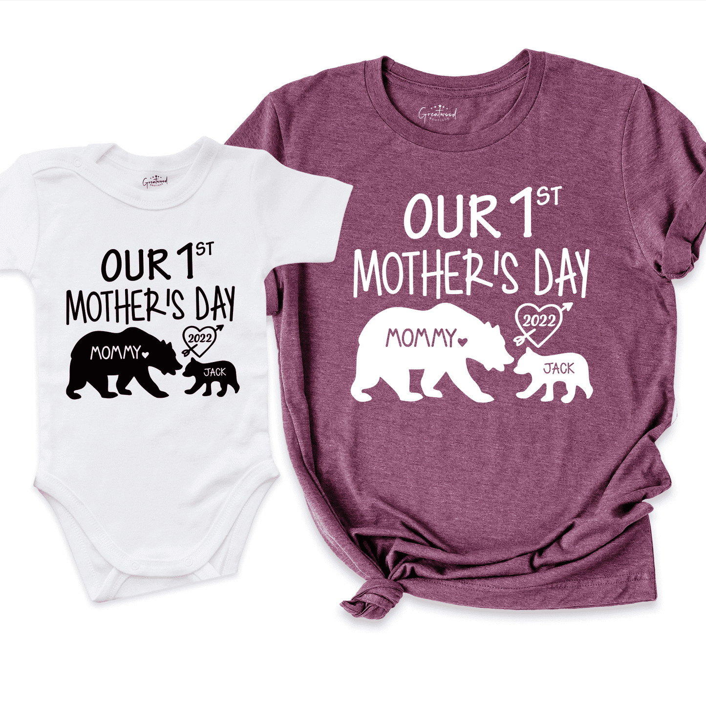 Our 1st Mother's Day Custom Shirt