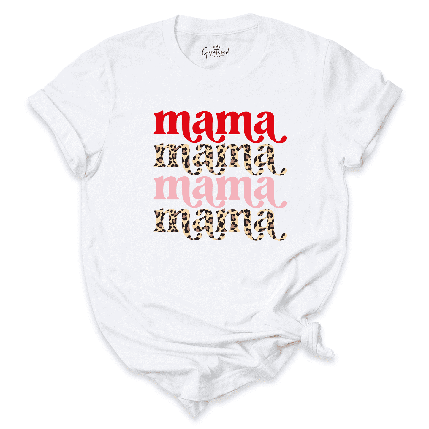 Leopard Print Mama Shirt