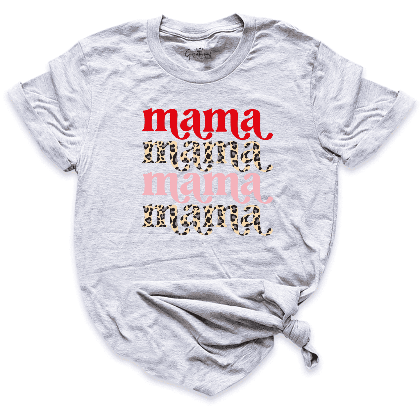 Leopard Print Mama Shirt