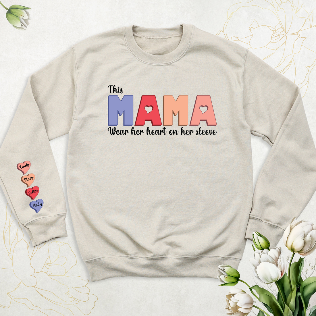 Personalized Mama Shirts
