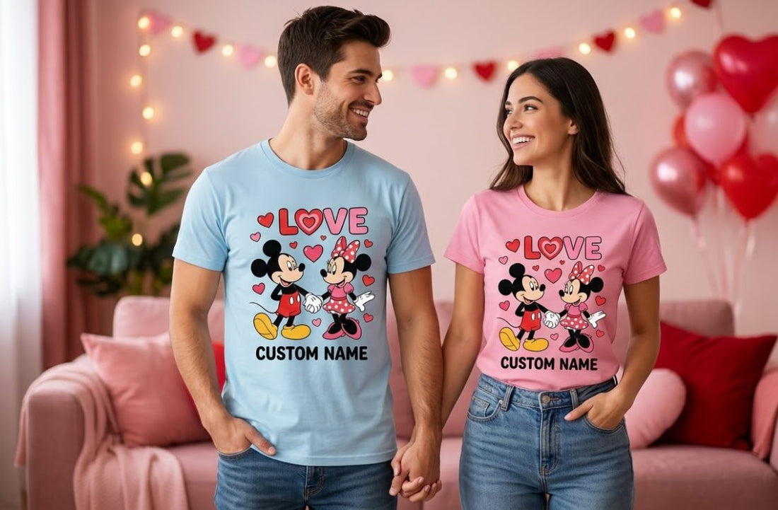 Custom Mickey Minnie  Shirt