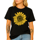 Cute Sunflower Shirt – Flower Garden Graphic Tee for Women, Mother's Day Gift