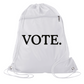 VOTE Drawstring Backpack Bag – 11 Colors | Durable Cinch Pack with Front Pocket