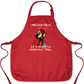 I May Look Calm Apron – Funny Sarcastic Chicken Apron for Women & Men | Chicken Lover Kitchen Gift