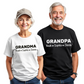 Personalized Grandma & Grandpa Shirt with Kids Names – Custom Mimi T-Shirt