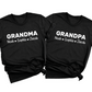Personalized Grandma & Grandpa Shirt with Kids Names – Custom Mimi T-Shirt