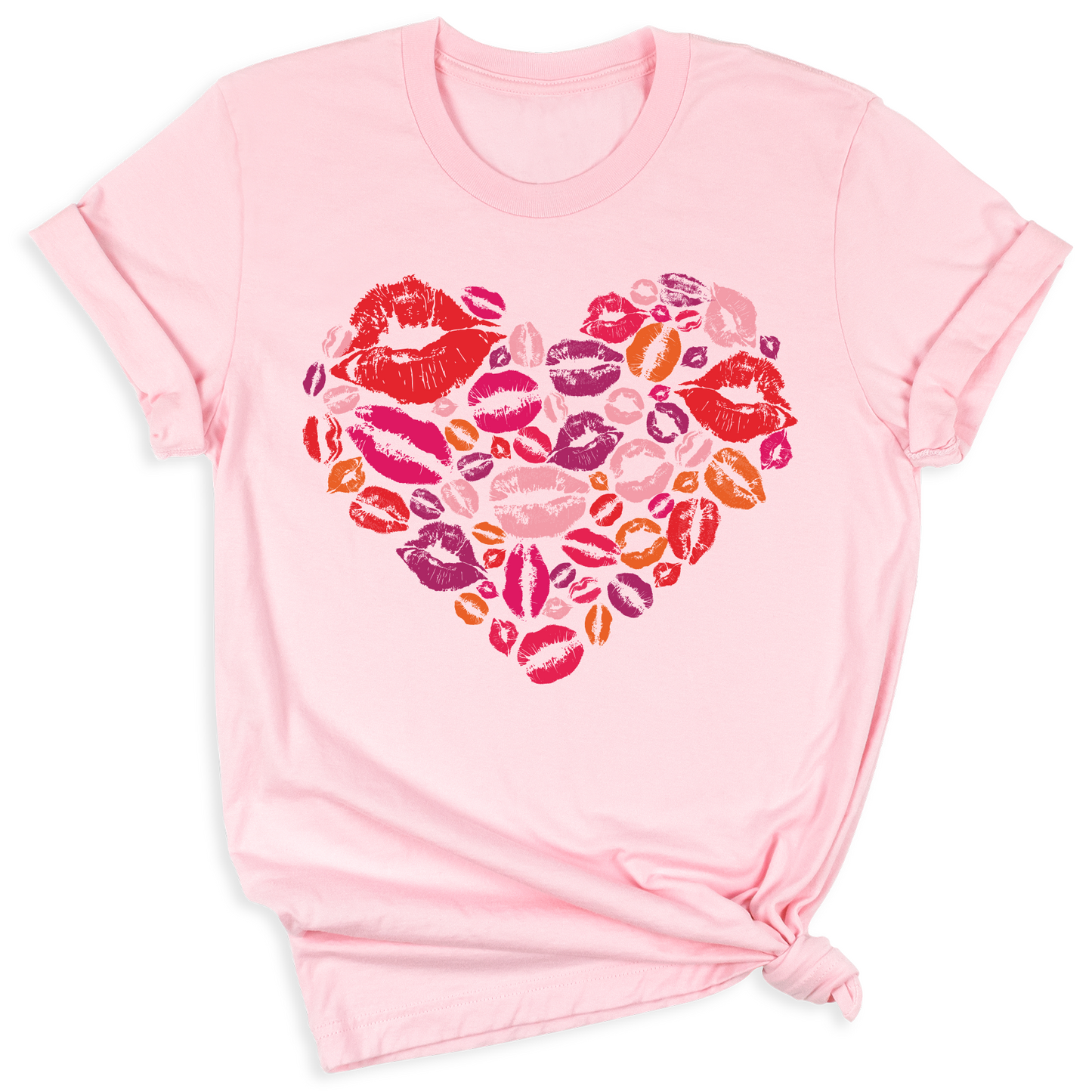 Heart Lips Valentine Shirt – Cute Kissing Lips Love Tee