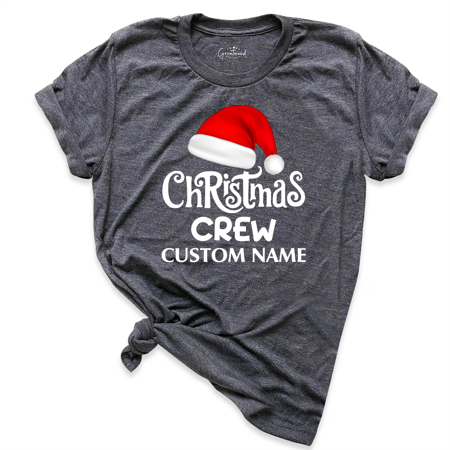 Custom Christmas Crew 2025 Shirt – Matching Family Holiday Tee, Personalized Christmas Shirts