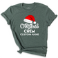 Custom Christmas Crew 2025 Shirt – Matching Family Holiday Tee, Personalized Christmas Shirts