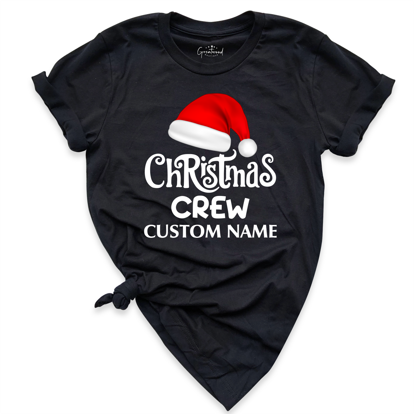 Custom Christmas Crew 2025 Shirt – Matching Family Holiday Tee, Personalized Christmas Shirts