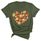 Thanksgiving Pumpkin Heart Shirt – Fall Harvest Graphic Tee