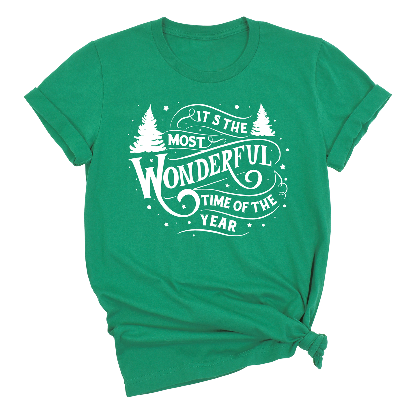 Most Wonderful Time of the Year Christmas T-Shirt – Holiday Graphic Tee, Winter Vacation & Family Matching Shirt