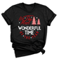 Christmas Vacation T-Shirt – It’s the Most Wonderful Time of the Year Vintage Holiday Tee, Matching Family Winter Travel Shirt