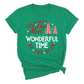 Christmas Vacation T-Shirt – It’s the Most Wonderful Time of the Year Vintage Holiday Tee, Matching Family Winter Travel Shirt