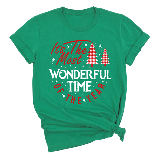 Christmas Vacation T-Shirt – It’s the Most Wonderful Time of the Year Vintage Holiday Tee, Matching Family Winter Travel Shirt