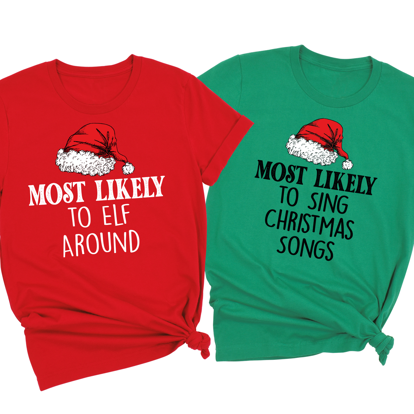 Most Likely To Matching Family Christmas Shirts – Personalized Holiday Party Tees & Custom Xmas Sayings