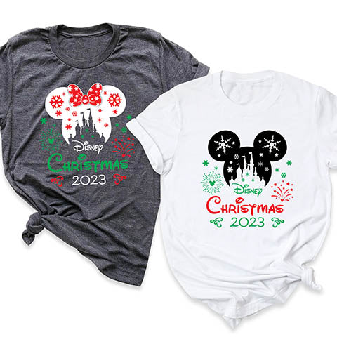 Disney 2023 Christmas T-Shirts