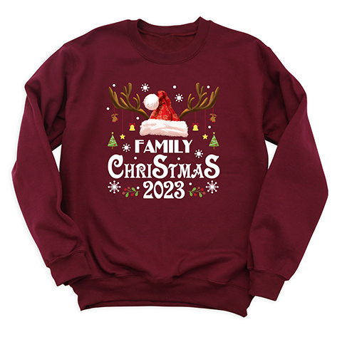 2023 christmas family teeshirts