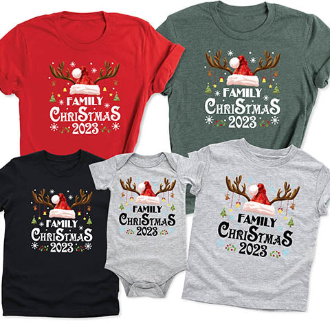 Christmas Family 2023 T-Shirts