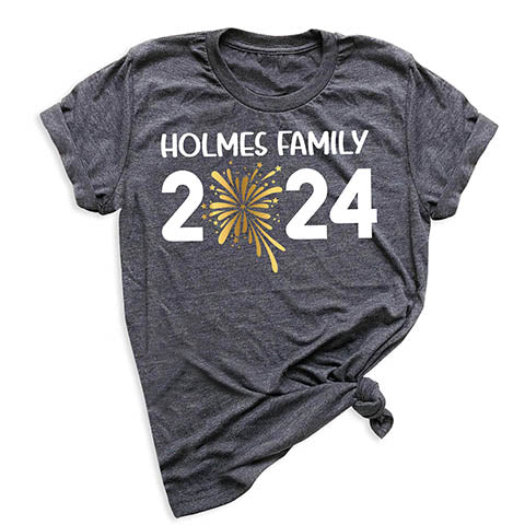 New Year Family 2024 T-Shirts
