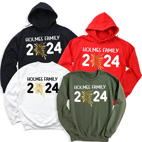 New Year Family 2024 T-Shirts