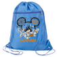 Not So Scary Disney Halloween Drawstring Bag – Mickey & Minnie Trick or Treat Cinch Backpack