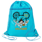 Not So Scary Disney Halloween Drawstring Bag – Mickey & Minnie Trick or Treat Cinch Backpack