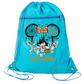Not So Scary Disney Halloween Drawstring Bag – Mickey & Minnie Trick or Treat Cinch Backpack
