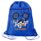 Not So Scary Disney Halloween Drawstring Bag – Mickey & Minnie Trick or Treat Cinch Backpack