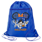 Not So Scary Disney Halloween Drawstring Bag – Mickey & Minnie Trick or Treat Cinch Backpack