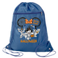 Not So Scary Disney Halloween Drawstring Bag – Mickey & Minnie Trick or Treat Cinch Backpack