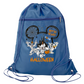 Not So Scary Disney Halloween Drawstring Bag – Mickey & Minnie Trick or Treat Cinch Backpack