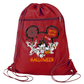 Not So Scary Disney Halloween Drawstring Bag – Mickey & Minnie Trick or Treat Cinch Backpack