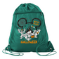 Not So Scary Disney Halloween Drawstring Bag – Mickey & Minnie Trick or Treat Cinch Backpack