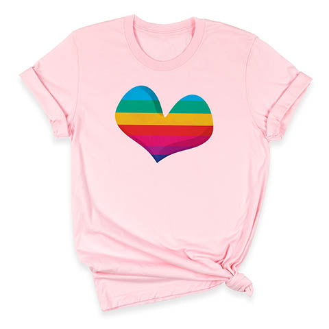 Rainbow Heart T-Shirt