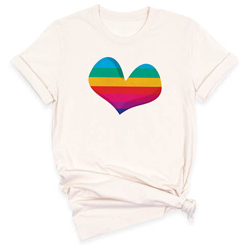 Rainbow Heart T-Shirt