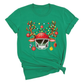 Football Christmas Shirt – Sports Xmas Lights Tee for Game Day