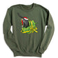 green funny new year tees