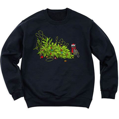 black funny new year tees