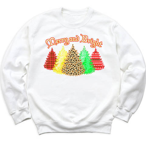 Merry and Bright Christmas Tee