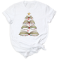 Books Tree Christmas Shirt – Book Lover Holiday Bookworm Tee