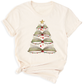Books Tree Christmas Shirt – Book Lover Holiday Bookworm Tee