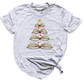 Books Tree Christmas Shirt – Book Lover Holiday Bookworm Tee